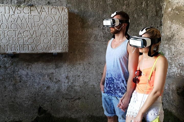 Private Pompeii Tour with 3D Virtual Reality Headset