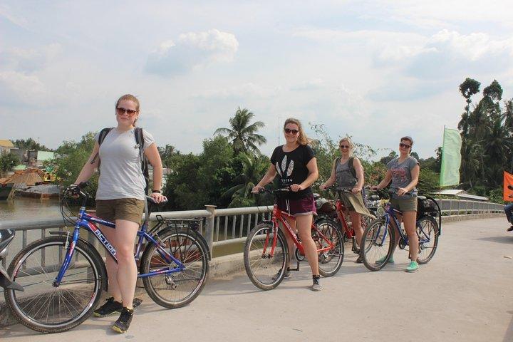 Non-Touristy Mekong Delta with Biking in Ben Tre Private Tour