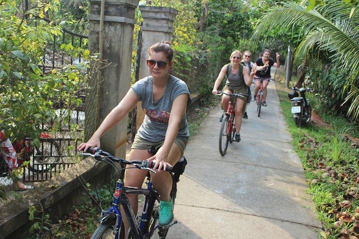 Non-Touristy Mekong Delta with Biking in Ben Tre Private Tour