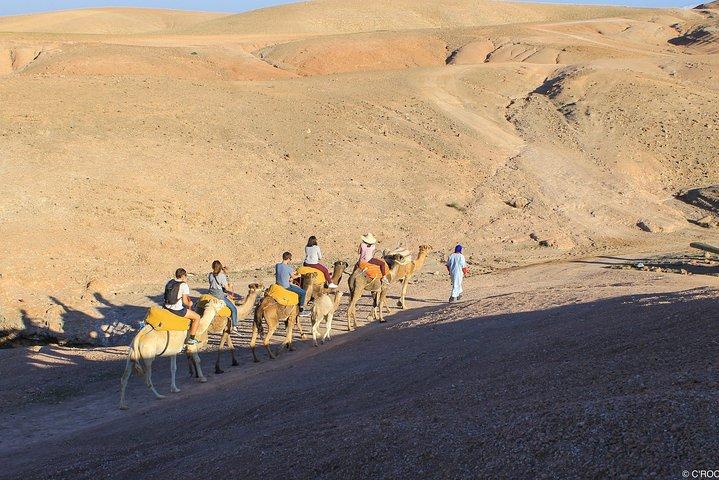 Marrakech: Atlas Mountains Tour and Agafay Desert Jeep Experience