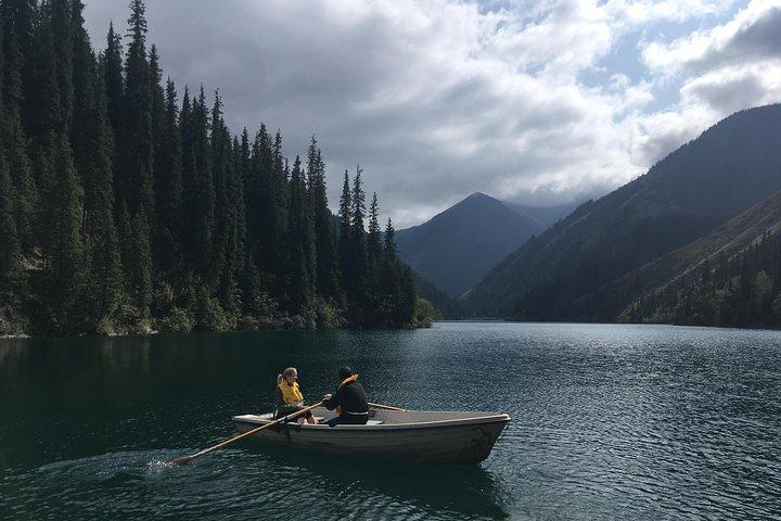 Kolsai and Kaindy lakes, via Charyn canyon. Private Day Tour from Almaty