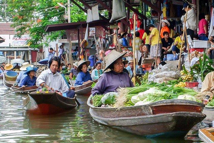 Unique Bangkok Markets: Train Market & Floating Market Adventure