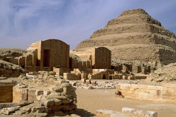 Discover The Mysteries of The Pyramids in Giza & Sakkara & Dahshur With Guide