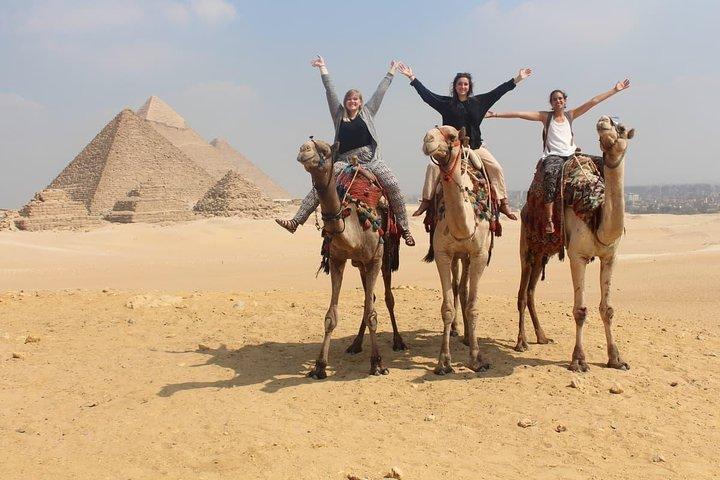 Discover The Mysteries of The Pyramids in Giza & Sakkara & Dahshur With Guide
