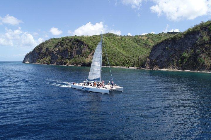 Catamaran Day Trip to Soufriere for Cruise Ship Passengers