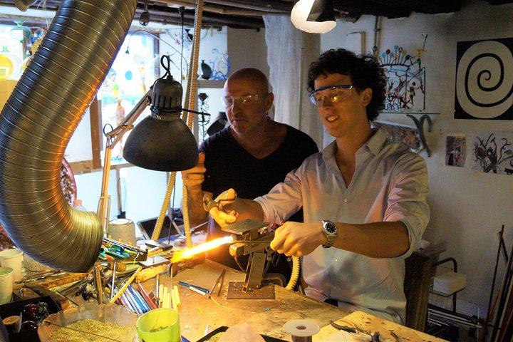 Create your Glass Artwork: Private Lesson with Local Artisan in Venice