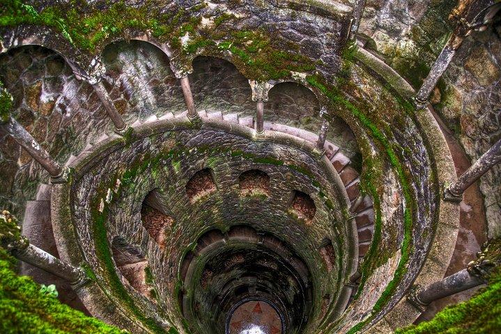 Sintra, Pena, Regaleira, Roca & Cascais Tour with Pick up