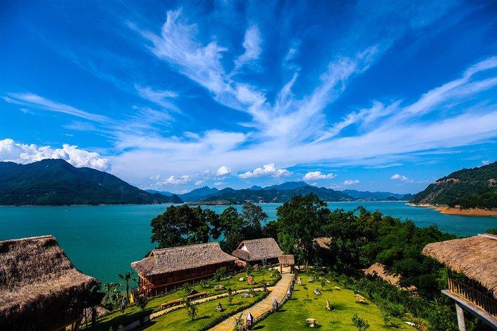 2-day Mai Chau Visit and Da River Boat Trip with round trip from Hanoi