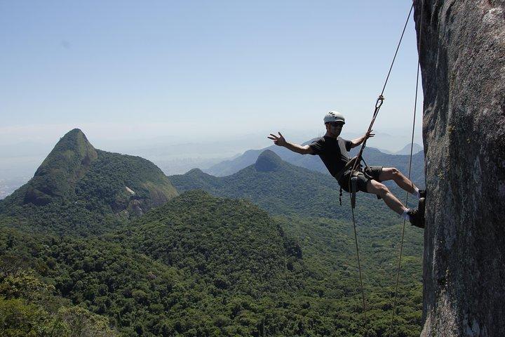 Hiking and Rappelling Adventure at Tijuca Forest National Park