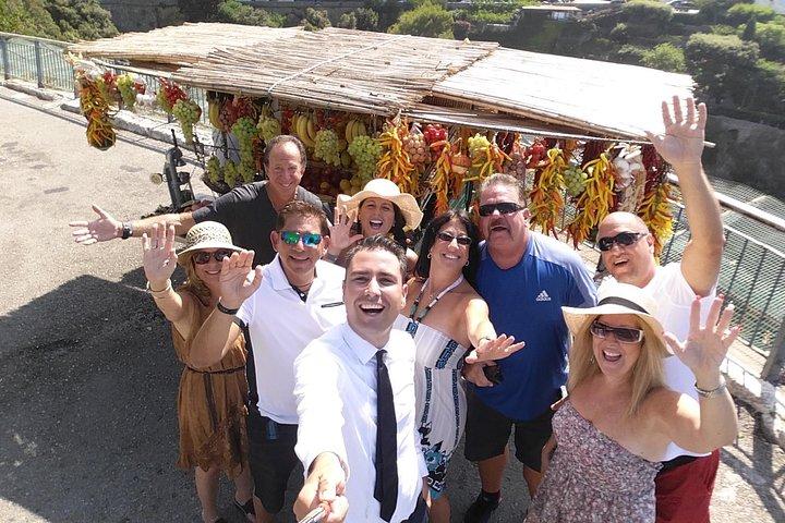 Amalfi coast tour(Positano) & Sorrento coast for 4-6-8 passengers