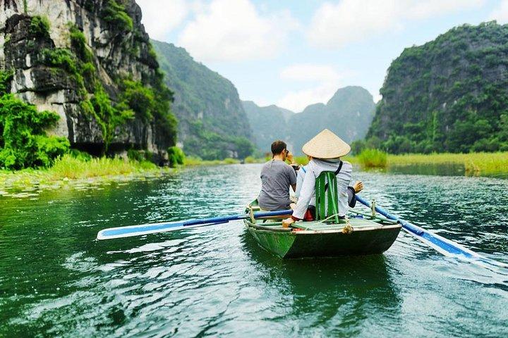 Guided Magnificent Hoa Lu & Mua Cave Tour with Lunch