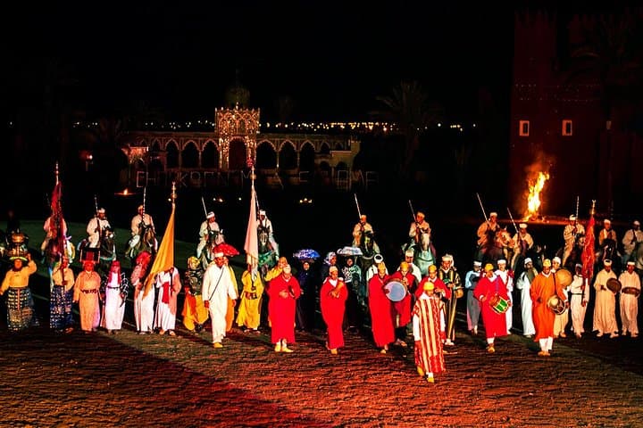 Marrakech: Traditional Moroccan Dinner and Folklore Show (Fantasia)