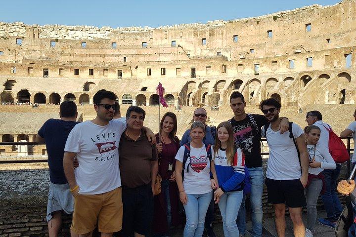 Colosseum tour with guide, arena option