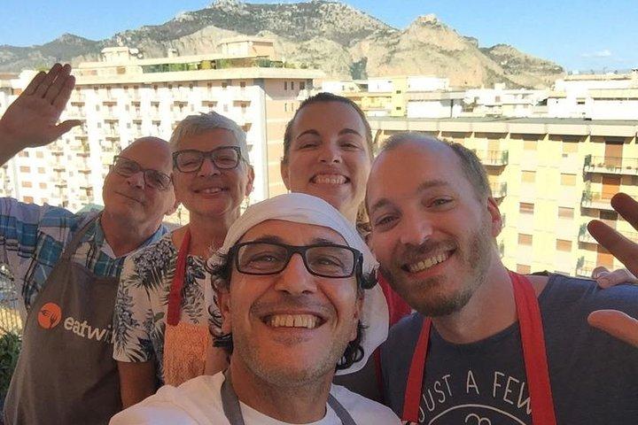 Sicilian Cooking Class and Market Tour with a Local Chef