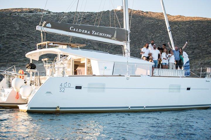 Santorini All-inclusive Private Catamaran Cruise