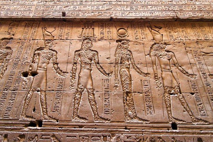 Transfer to Luxor from Aswan with 2stops in Komombo& EdfuTemples