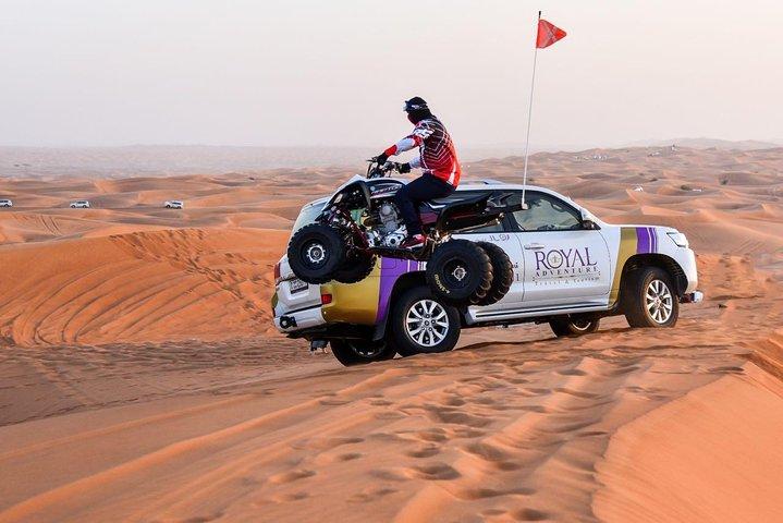 Morning Desert Safari With Quad Bike & Camel Ride Experience