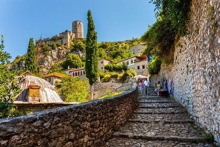 Mostar, Pocitelj and Kravice Waterfalls Private Tour from Dubrovnik
