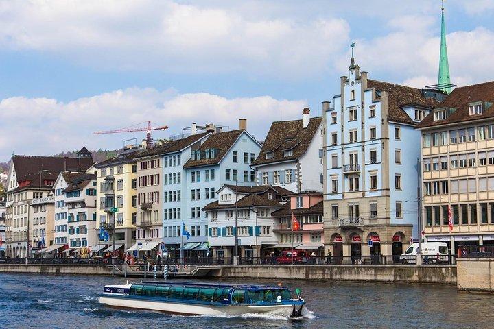 Zurich Walking Tour With Cruise and Aerial Cable Car