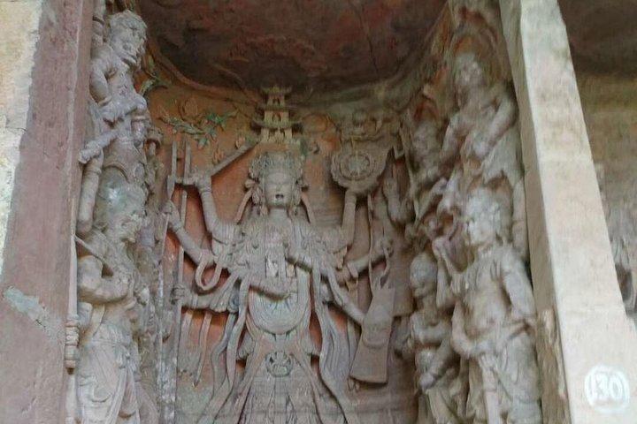 1-Day Chongqing Dazu Rock Carvings Private Tour With the Lunch