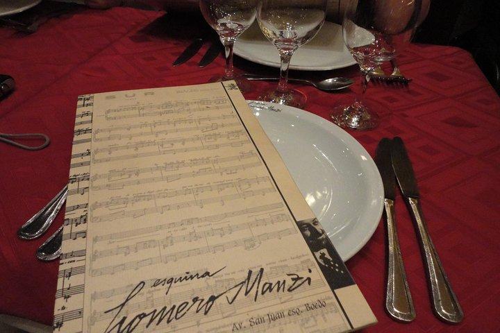 Esquina Homero Manzi Tango Show with Optional Transfer and Dinner