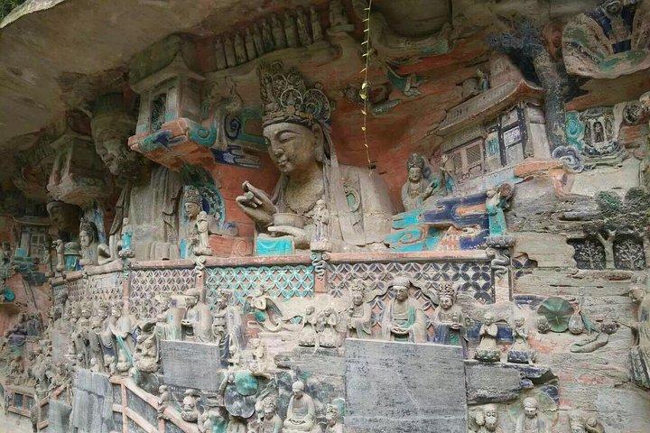 Private Day Tour to Dazu Rock Carvings from Chongqing downtown