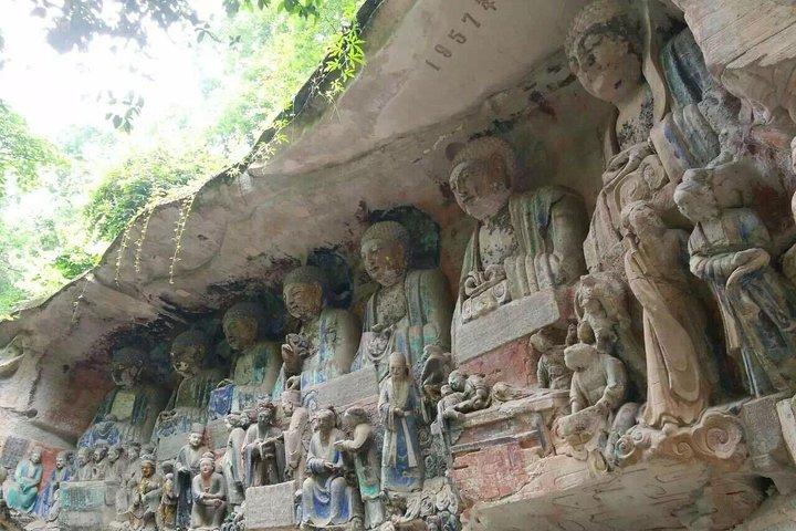 Private Day Tour to Dazu Rock Carvings from Chongqing downtown