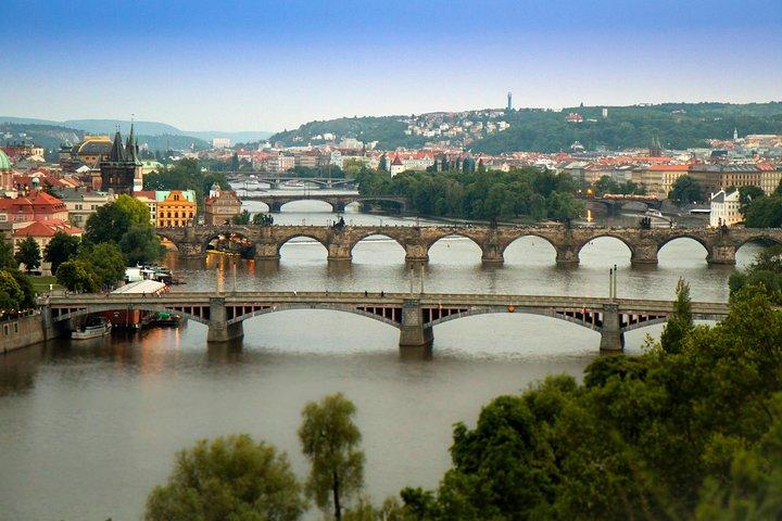 Prague Bike Tour - Stunning Viewpoints, Castle, City & Park