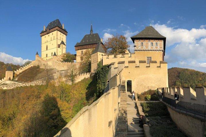 Full-Day Countryside Bike Tour to Karlstejn Castle (small group)