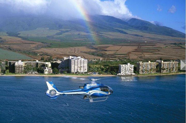 Maui: Road to Hana Luxury Limo-Van Tour with Helicopter Flight