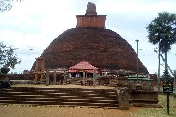 Private day trip Anuradapura ancient city, Wilpatu safari from Colombo or around