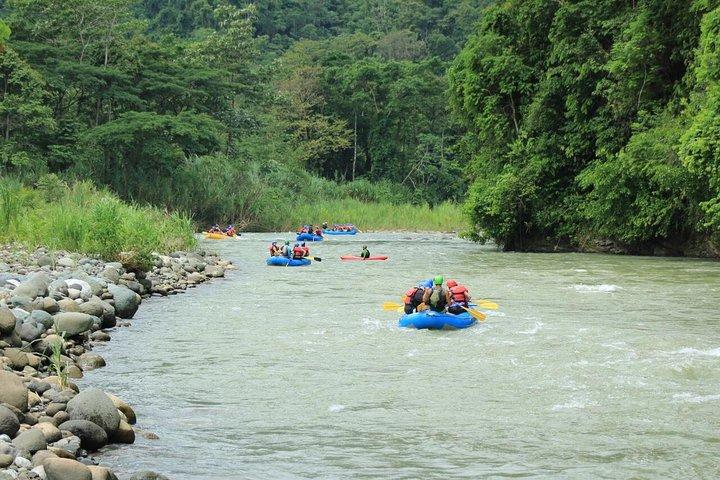 Whitewater Rafting Savegre Class II-III plus Waterfall Manuel Antonio