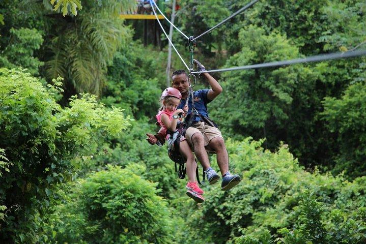 Extreme Zip Line Adventure with Wildlife and Snorkel
