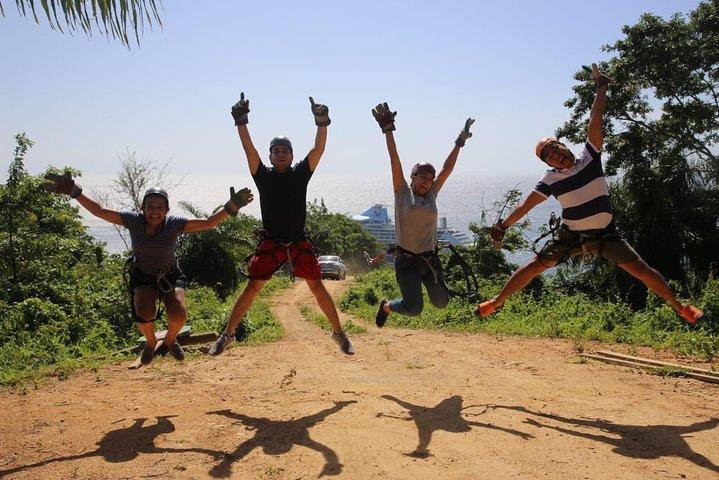 Extreme Zip Line Adventure with Wildlife and Snorkel