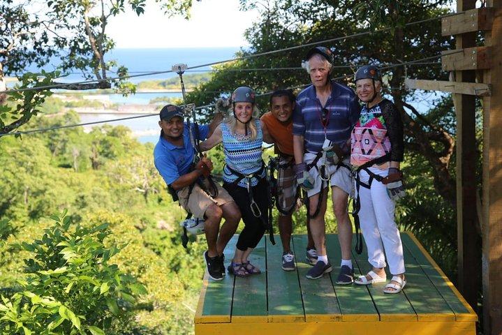 Extreme Zip Line Adventure with Wildlife and Snorkel