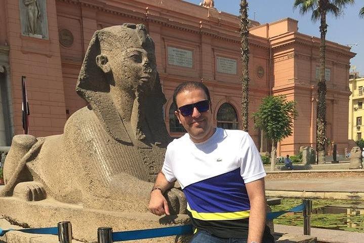 Giza pyramids ,Sphinx ,Egyptian Museum ,Camel Ride include entry fees