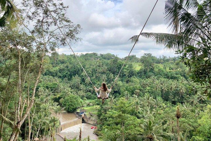 Ubud Private Tours with Jungle Swing Experience - all inclusive