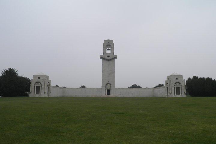 Australian and New Zealand Battlefield Day Tour in the Somme from Lille or Arras
