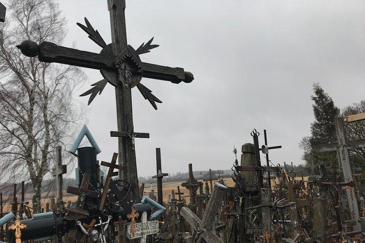 From Vilnius: Private Day Tour to Hill of Crosses & Kleboniskes