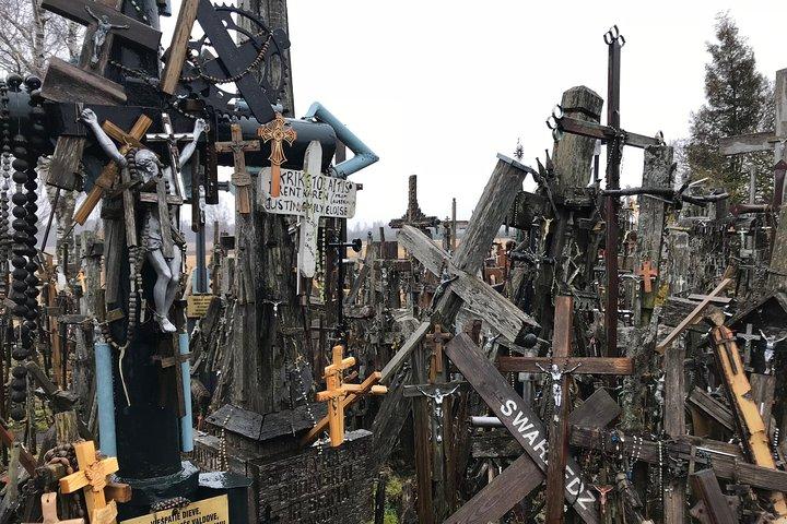From Vilnius: Private Day Tour to Hill of Crosses & Kleboniskes