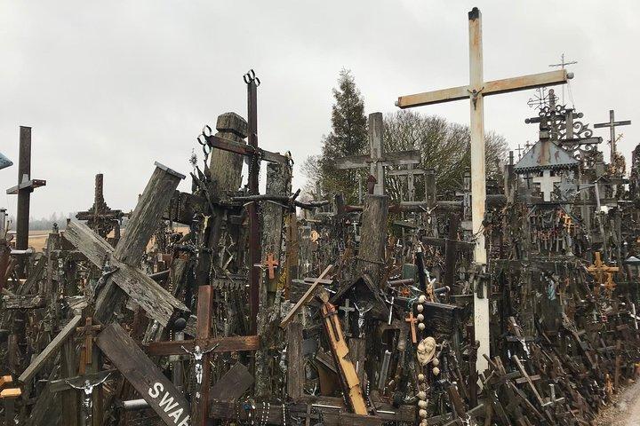 From Vilnius: Private Day Tour to Hill of Crosses & Kleboniskes