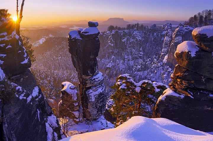 Winter Fairytale The BEST of Bohemian & Saxon Switzerland Hiking Tour
