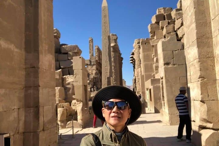 East bank Luxor and Karnak temple from Luxor hotels or Nile cruise with Lunch