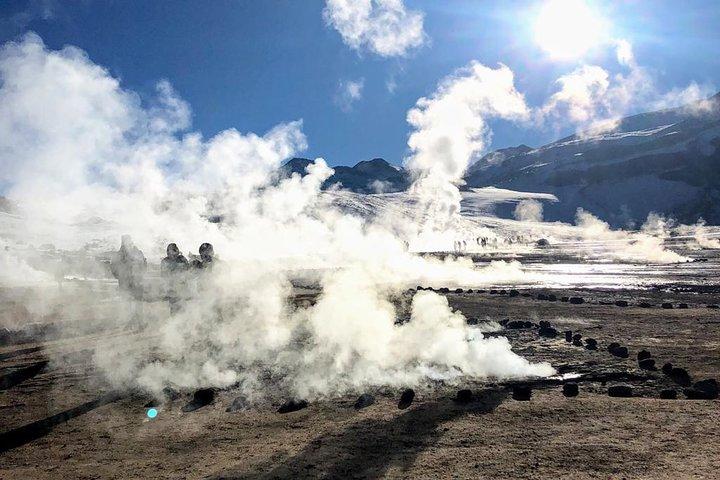 Small-Group Tour to Tatio Geysers Machuca Village & Rio Putana wetlands