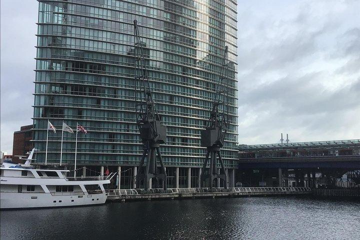 Historic walk of East Londons Wapping Docks and its famous Pubs