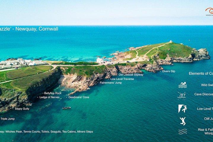 Cornish Classic Coasteer – Cliff Jumps, Sea Caves & Wild Swimming