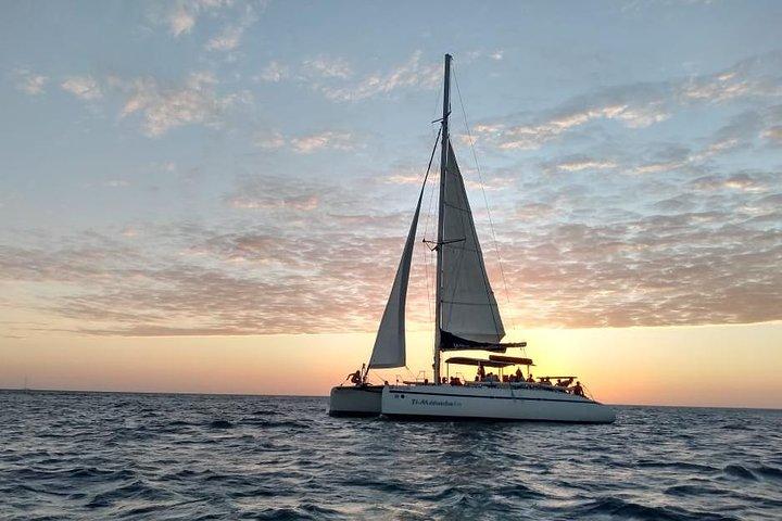 Timarouba Catamaran Sunset Cruise with Open Bar Lunch& Snorkeling