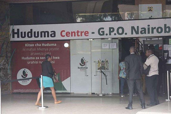 Day tour at the Nairobi city center