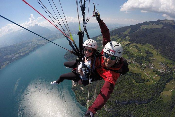 Interlaken and Paragliding Day Trip from Geneva