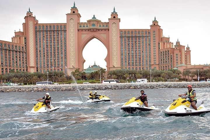 Go on a Jet Ski Safari Adventure to Burj al Arab, Palm Jumeirah and Dubai Marina